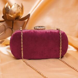 Designer Clutches in Capsule Shape