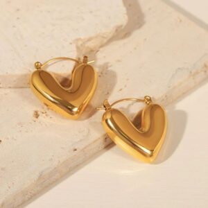 Dainty Heart Earrings