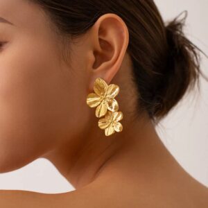 Double Flower Earrings
